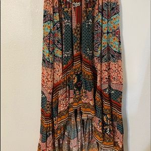 Anthropologie high-low skirt